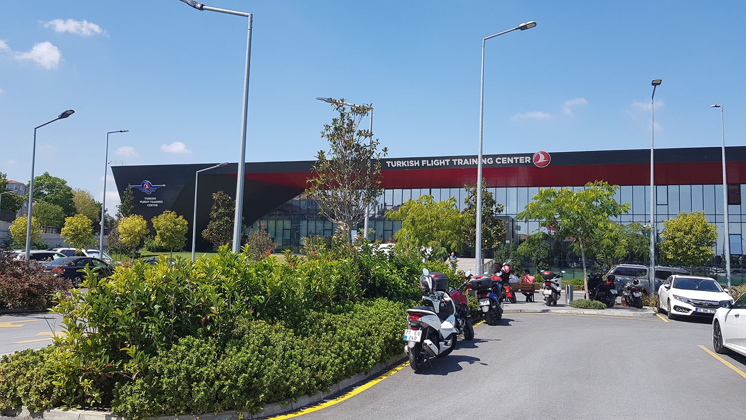 THY · Otopark ve ulaşım alanları · Sonrası · Giriş bitkilendirmesi