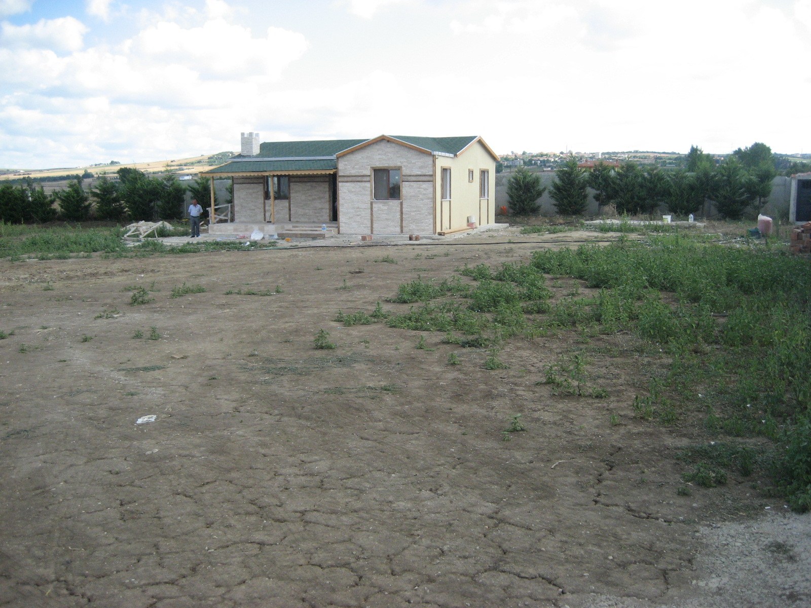 Tema bahçesi · Giriş ve dolaşım · Öncesi · Giriş alanı