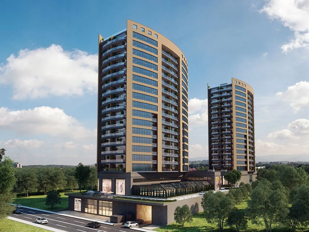 Ataköy Tower · 3D proje · Gündüz görünümü