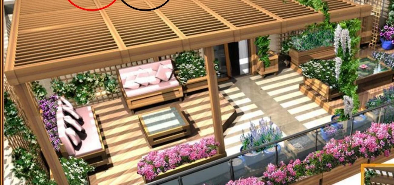 Çatı ve teras bahçesi · 3D tasarım önerisi