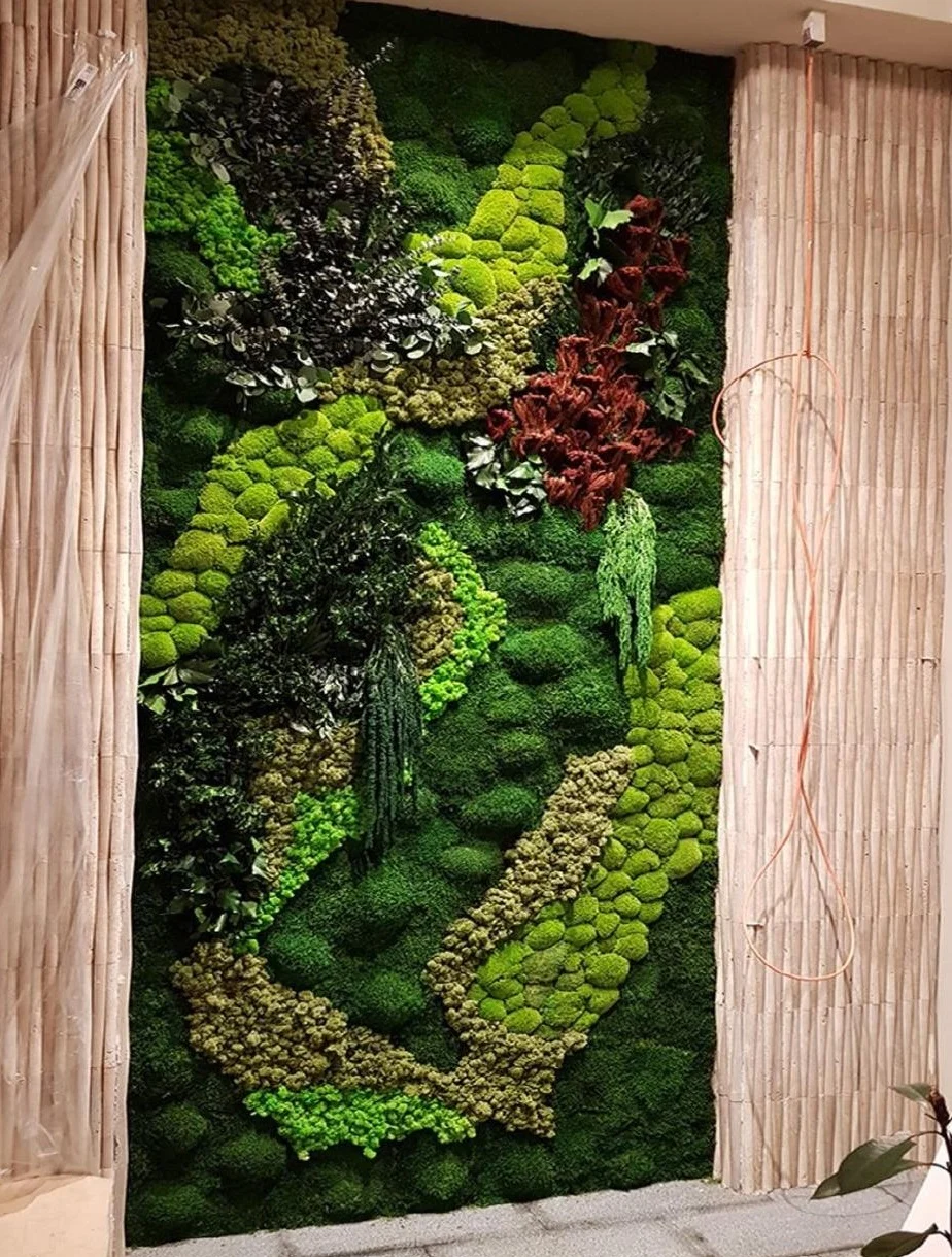Dikey panel · Katalogdaki malzeme ve doku örneği