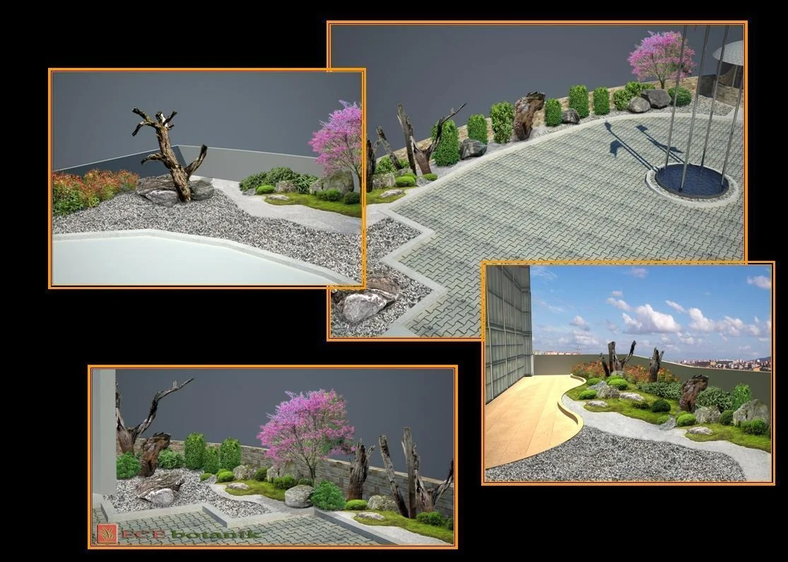 Giriş ve sert zemin · 3D proje sunumu