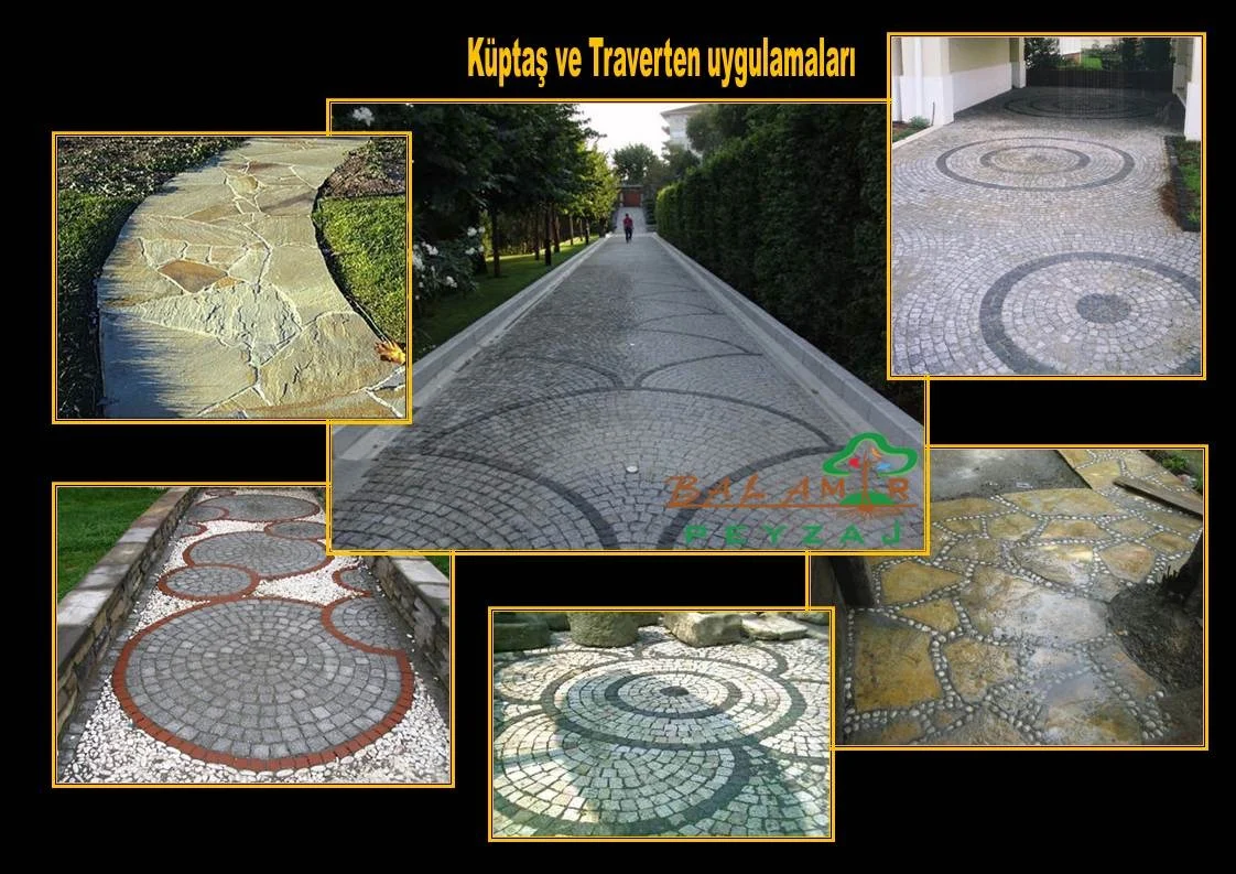 Küptaş ve doğal taş kaplamalar · Uygulama seçkisi · Birden fazla alan