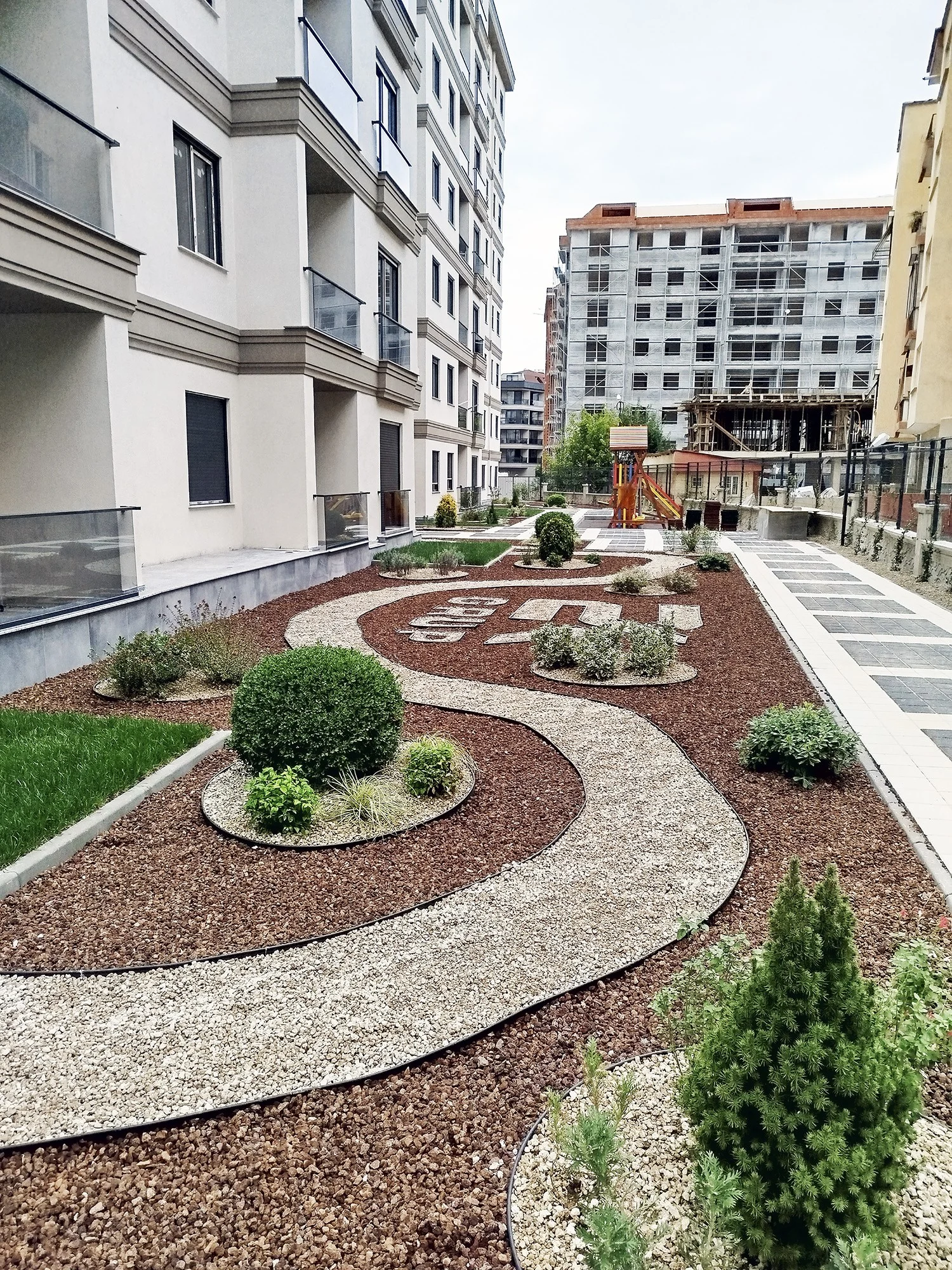 Konut bahçesi · Ana avlu · Sonrası · Görünüm 3