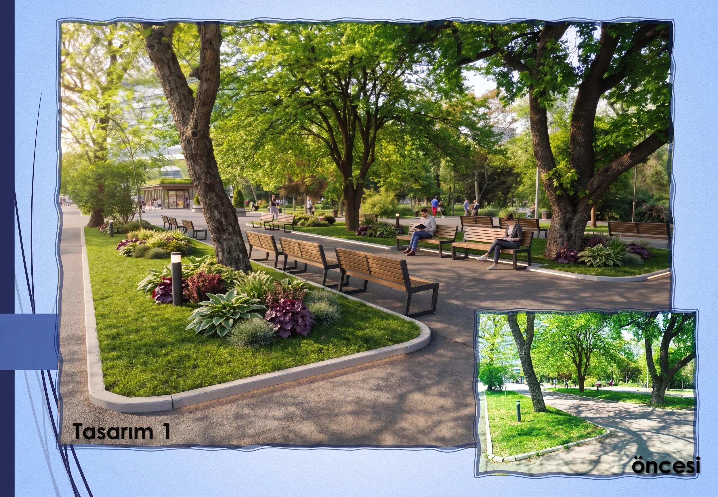 Park · Mevcut durum ve tasarım önerisi