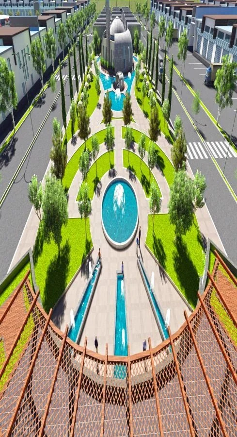 Su öğesi ve kanal tasarımı · 3D