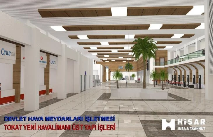 Terminal iç mekânı · Proje görseli