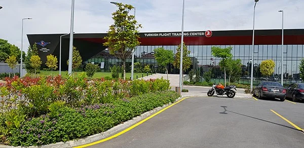THY · Otopark ve ulaşım alanları · Sonrası · Bitkisel bordür