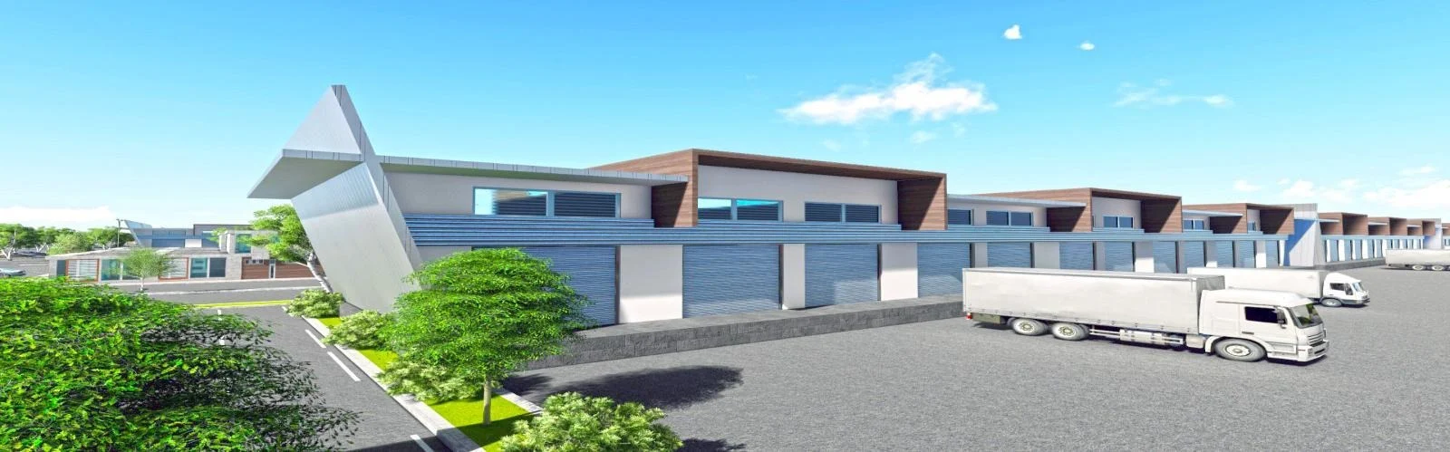 Ticari birim çevresi · 3D