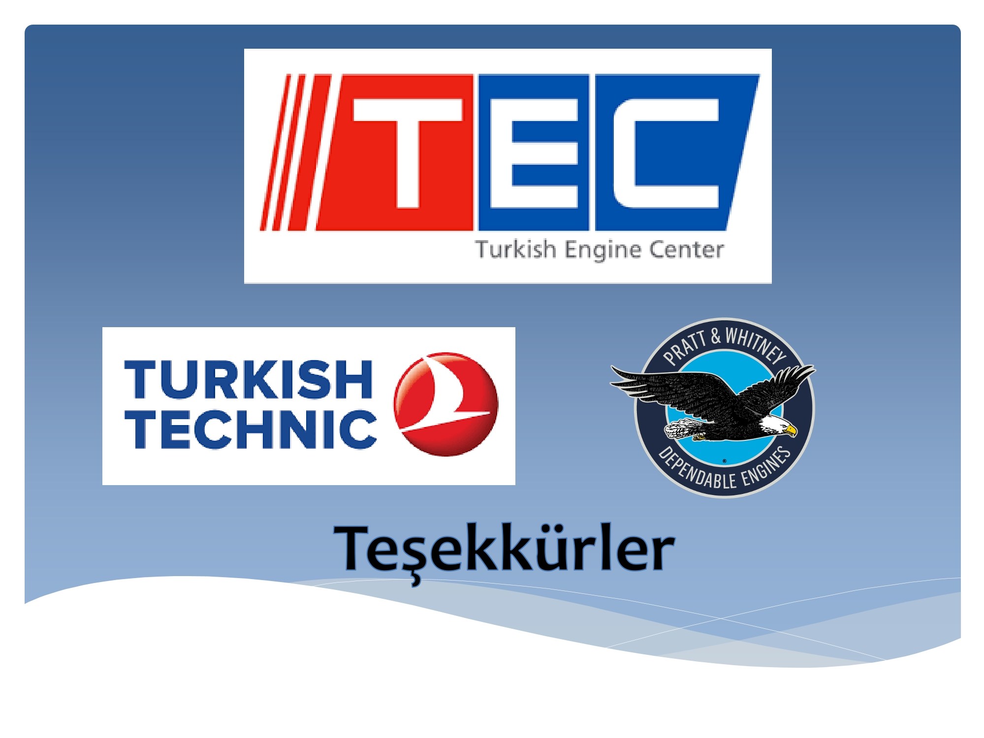 Eğitim sunumu · Etkinlik ve konsept · Sunum · Teşekkürler